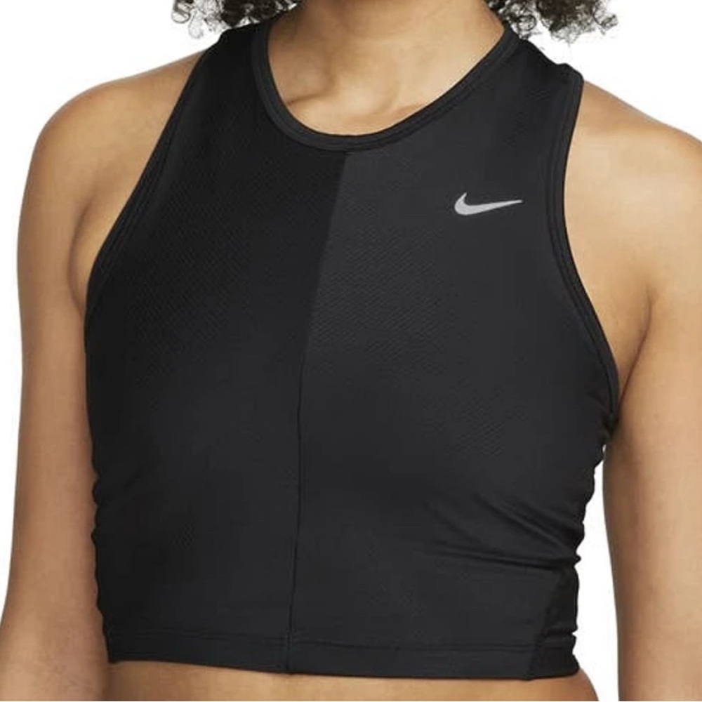 Nike Women's Black Performance Crop Top
